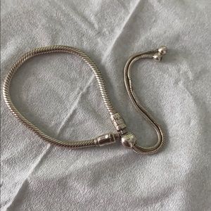 Pandora Snake Chain Slider Bracelet